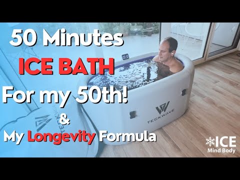 My 50 Minutes Ice Bath Challenge & My Anti-Aging Formula (Diet, Supplements, Cold exposure...)