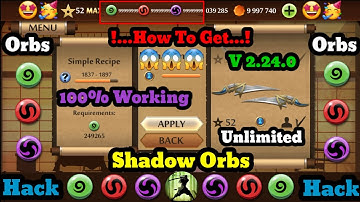 || Shadow Fight 2 Hacking | How To Get Unlimited "Shadow Orbs/ForgeMaterial" In SF2 (V2.36.0) || #09