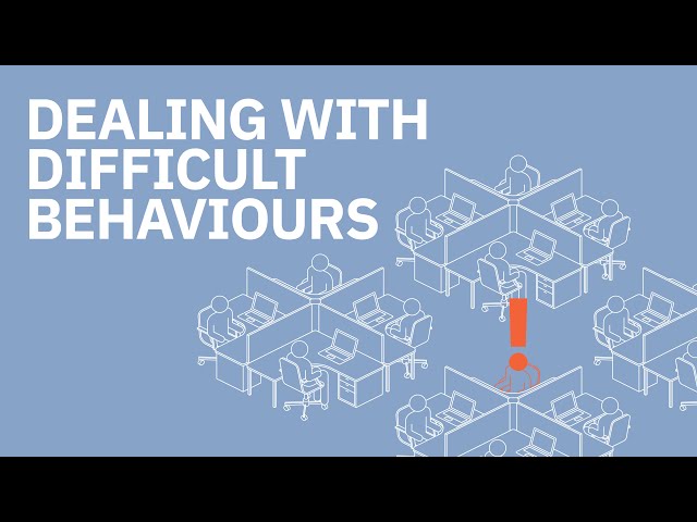 Watch Dealing with Difficult Behaviours on YouTube.