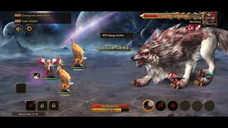 Double attack User Archer in World boss Wartune Ultra Mobile screenshot 4