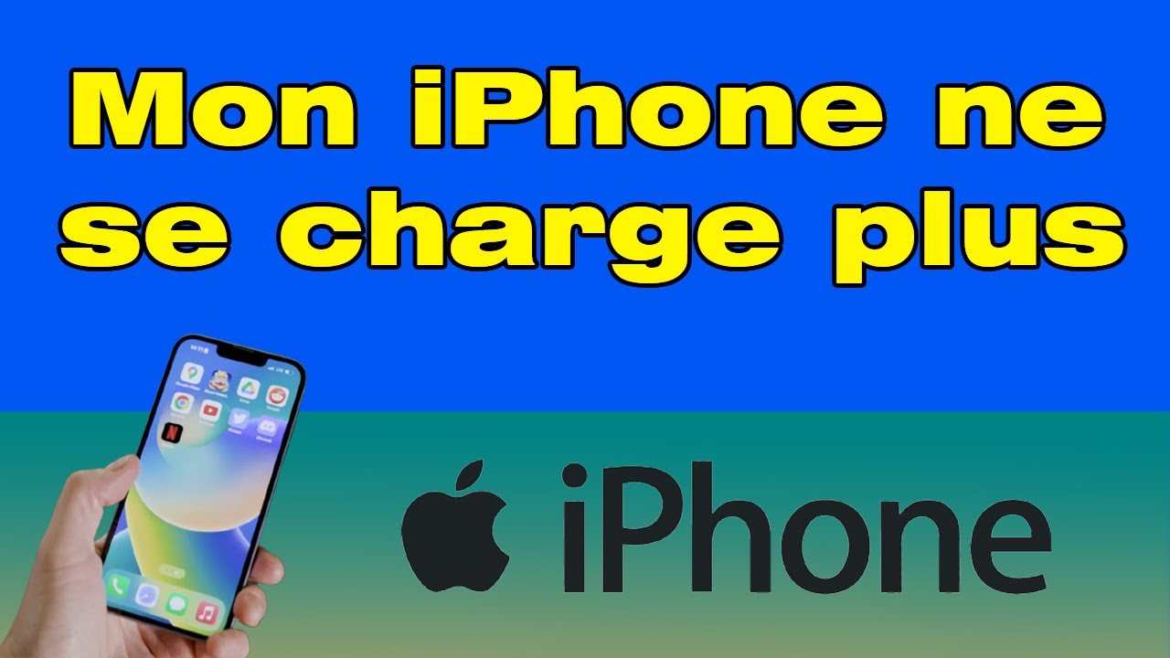 Comment faire quand son iPhone ne veut plus charger - YouTube