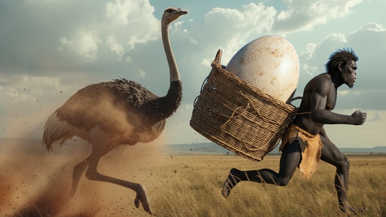 Life 2 Million Years Ago | The Hunters and the Giant Eggs # ...