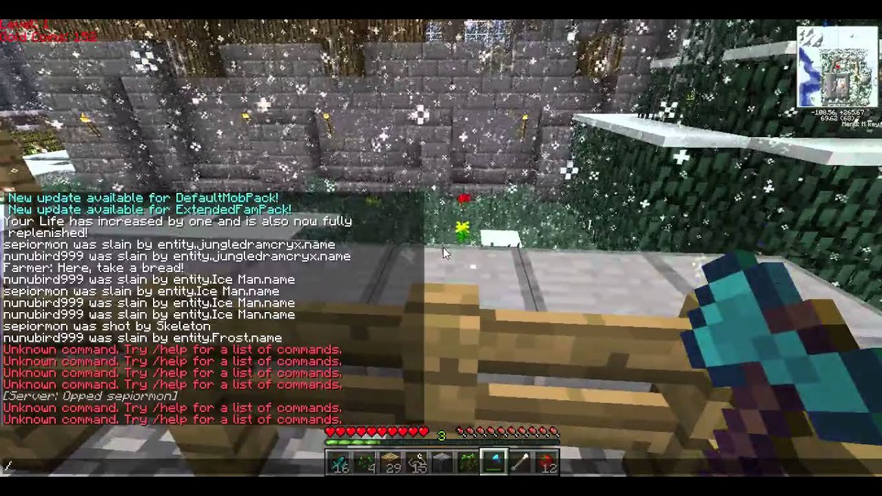 Minecraft : Void's Wrath Mod pack lets play #1 w/Nunubird999