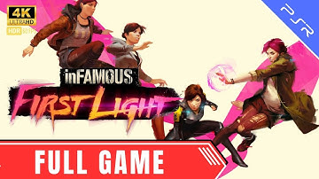 InFamous First Light Gameplay - Full Game Walkthrough in 4K 60FPS HDR PS5! No Commentary!