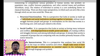 Chapter III: Sociological Perspectives and Research Methodologies