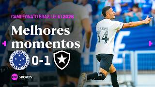 VACILO DA DEFESA E EMOÇÃO ATÉ O FINAL! CRUZEIRO 0X1 BOTAFOGO - MELHORES MOMENTOS - BRASILEIRÃO 2026