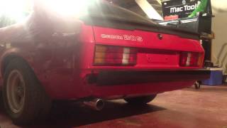 Ford Capri revving 38DGAS