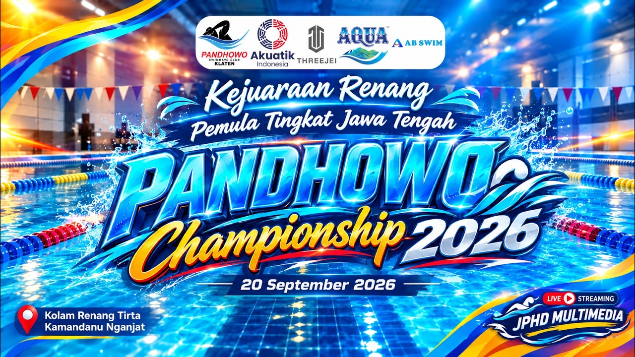 Live!!! Kejuaraan Renang Pemula Tingkat Jawa Tengah - Pandhowo Championship 2026 [season 2]
