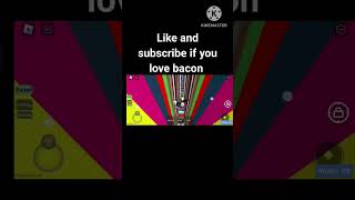 Bacon Went So Far That The Stages Ended