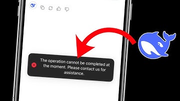 How to Fix DeepSeek AI "The Operation Cannot be Completed at The Moment" Error | DeepSeek AI R1/V3