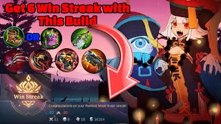Get 6 Win Streak in Mythic Rank Game using This Ruby Best Build | Ruby Gameplay + Cyclops | MLBB