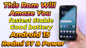 Install LineageOS 22.1 A15 ON Redmi 9T & Power-اردو हिन्दी-