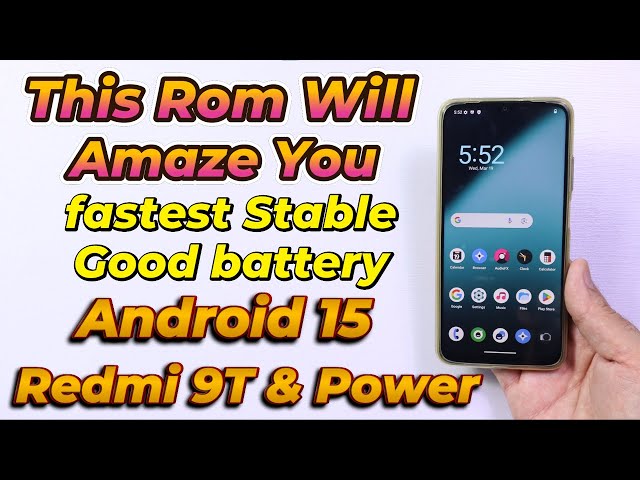 Install LineageOS 22.1 A15 ON Redmi 9T & Power-اردو हिन्दी