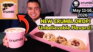 NEW Crumbl Review: Chocolate Toffee Cake Cup, Banana Bread Cookie, Cookie Dough, Red Velvet Cookie