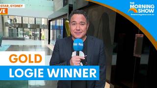 Sam Pang wins Gold Logie with hilarious speech The Morning Show