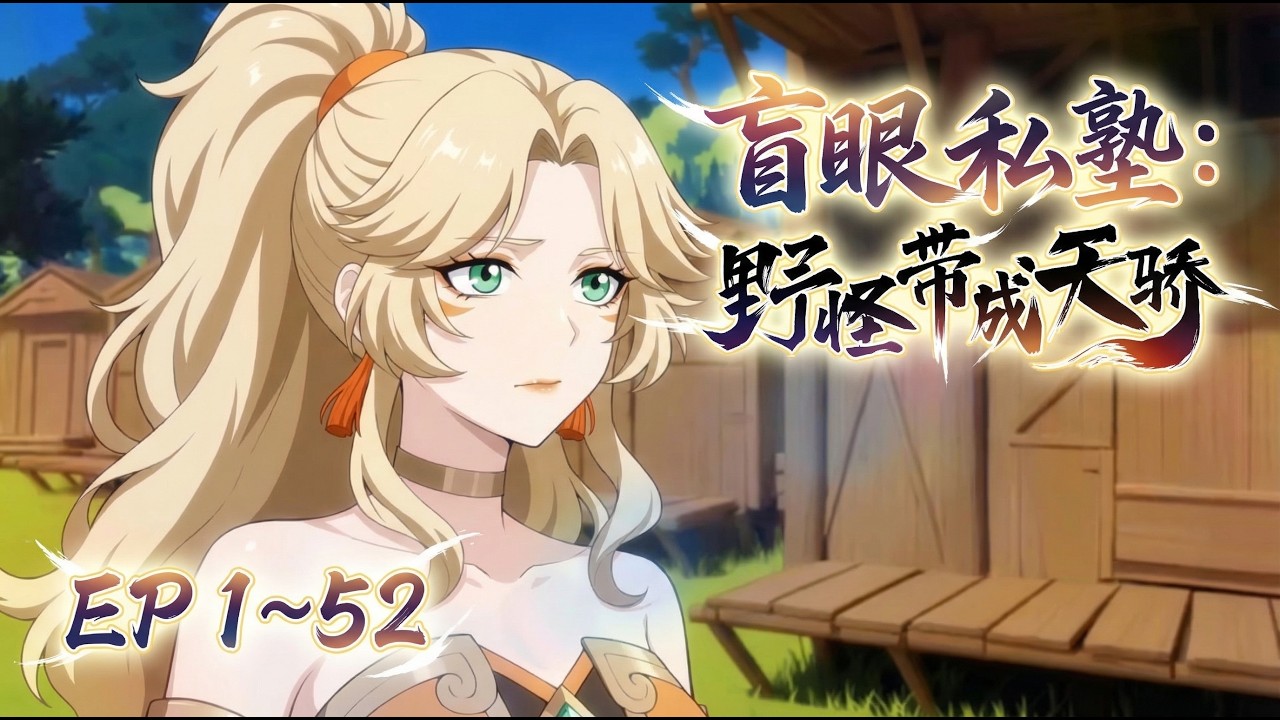 【最新合集】失明教师叶黎穿越异界，不知自己学生全是山野精怪。他授课竟能洗髓伐骨，硬生生将满山精怪教成了妖神， 缔造传奇！《盲眼私塾：我能把野怪带成天骄》EP 1~52#热血 #anime #修仙