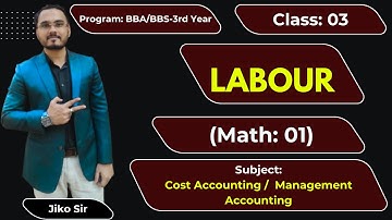 Labor: Class 3 (Math: 01)