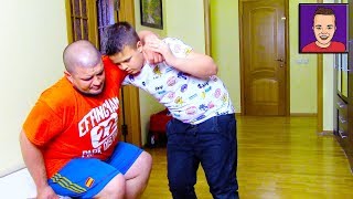 DAD DOTANTSEVALSYA !!! FORTNITE DANCE CHALLENGE! In Real Life