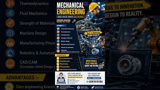 🚀 Mechanical Engineering in 2026 | Advantages, Disadvantages & Future Scope!
