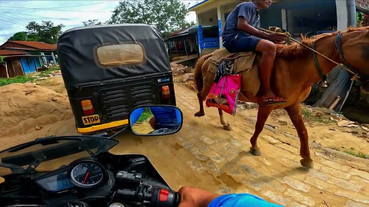 today vlog about short ride chandura gaon via borlangfer route