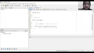 menampilkan teks hello java pada neatbeans - (alghoritma dan pemrograman)