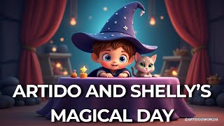 🎩 Artido and Shelly’s Magical Day | A Calm Bedtime Story for Kids screenshot 1