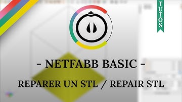 [Tuto] - Netfabb basic - Réparer un STL / Repair STL