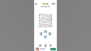 Brain out / Level- 26 / ( Go to the exit ) / Like please