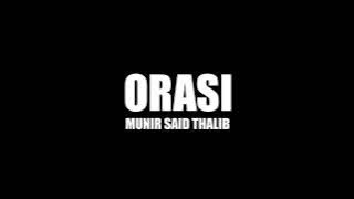 Munir Said Thalib - Orasi