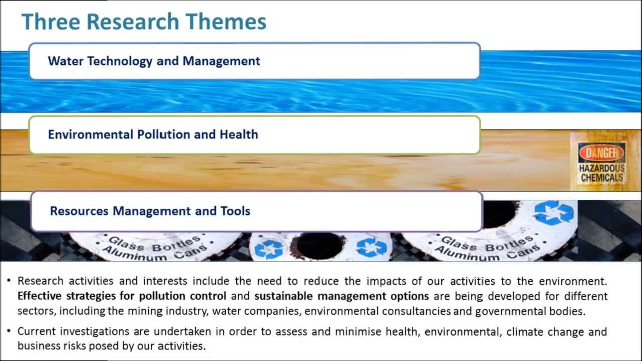 Environmental Quality Research - 2. THEMES