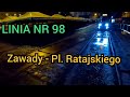 [CabVIEW] Linia nr 98 - Zawady - Pl. Ratajskiego - Zawady - Moderus Gamma LF03AC