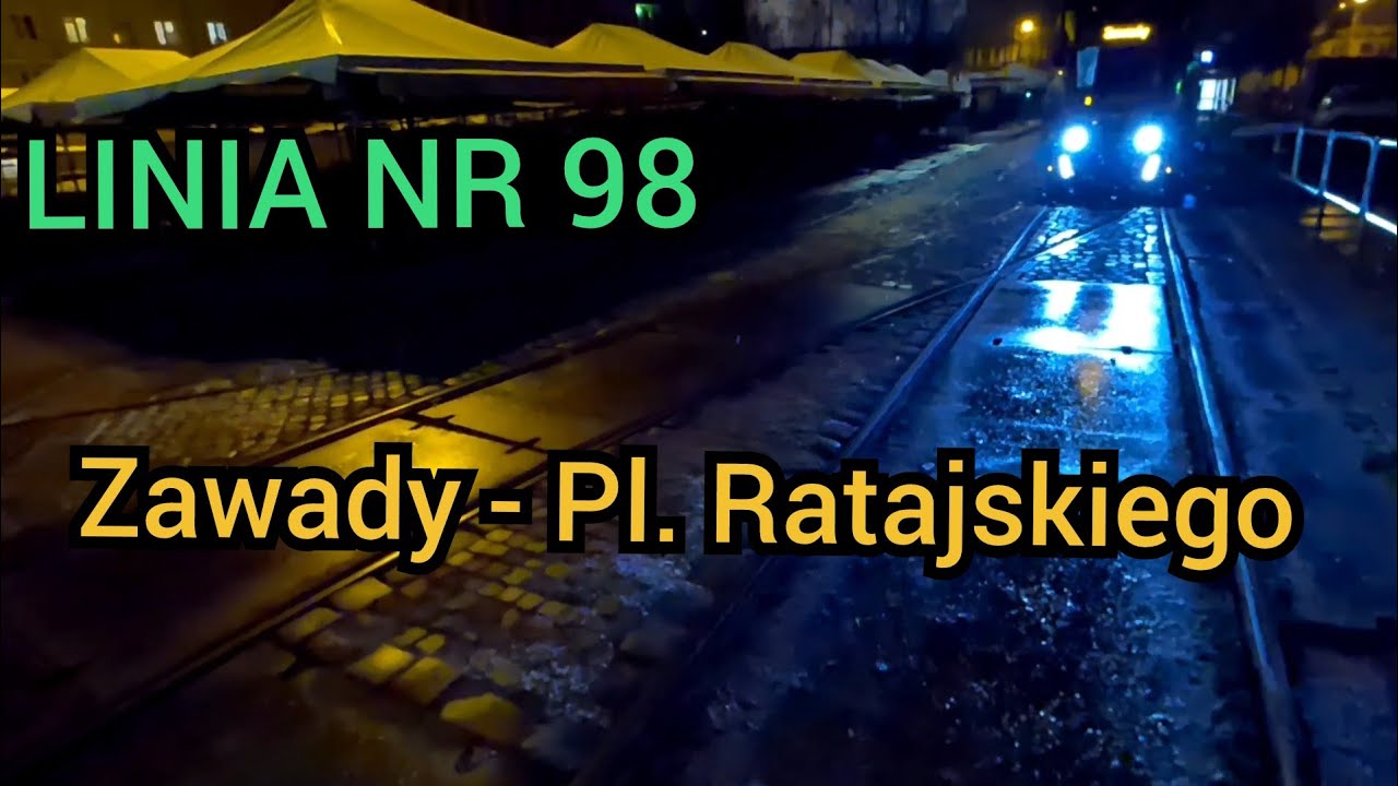 [CabVIEW] Linia nr 98 - Zawady - Pl. Ratajskiego - Zawady - Moderus Gamma LF03AC