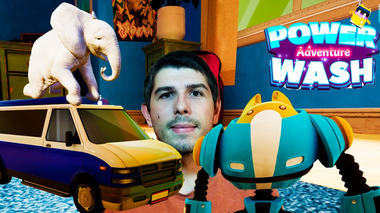 СЛОН, ФУРГОН, СКЕЙТ И РОБОТ POWER WASH ADVENTURE #6 - YouTube