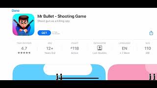 Shoot Gun As a Killing Spy Mr. Bullet Shooting Game screenshot 5