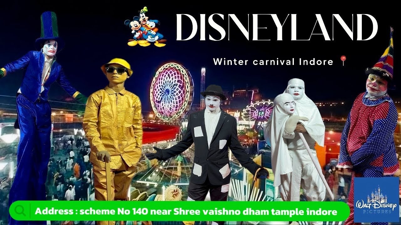 Disneyland carnival mela 🎡 Indore 