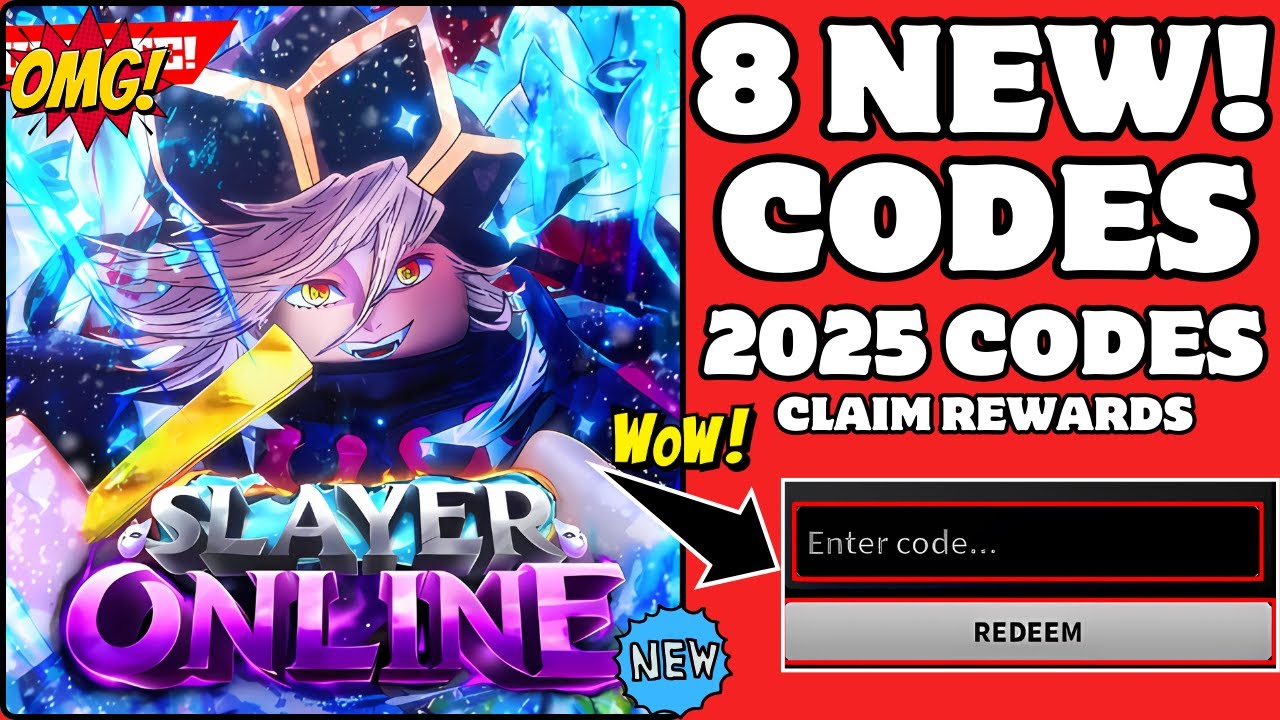 🌸NEW & LATEST🌸SLAYERS ONLINE CODES - ROBLOX SLAYERS ONLINE REDEEM CODES ...