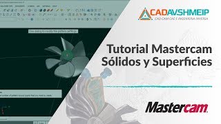 Tutorial Mastercam Sólidos y superficies