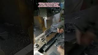 Efficient Industrial Metal Bending Process Using Mechanical Press Machine