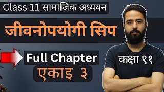 Class 11 Social Studies Unit 3 || जीवनोपयोगी सिप || कक्षा ११ सामाजिक अध्ययन एकाइ ३ || Full Chapter
