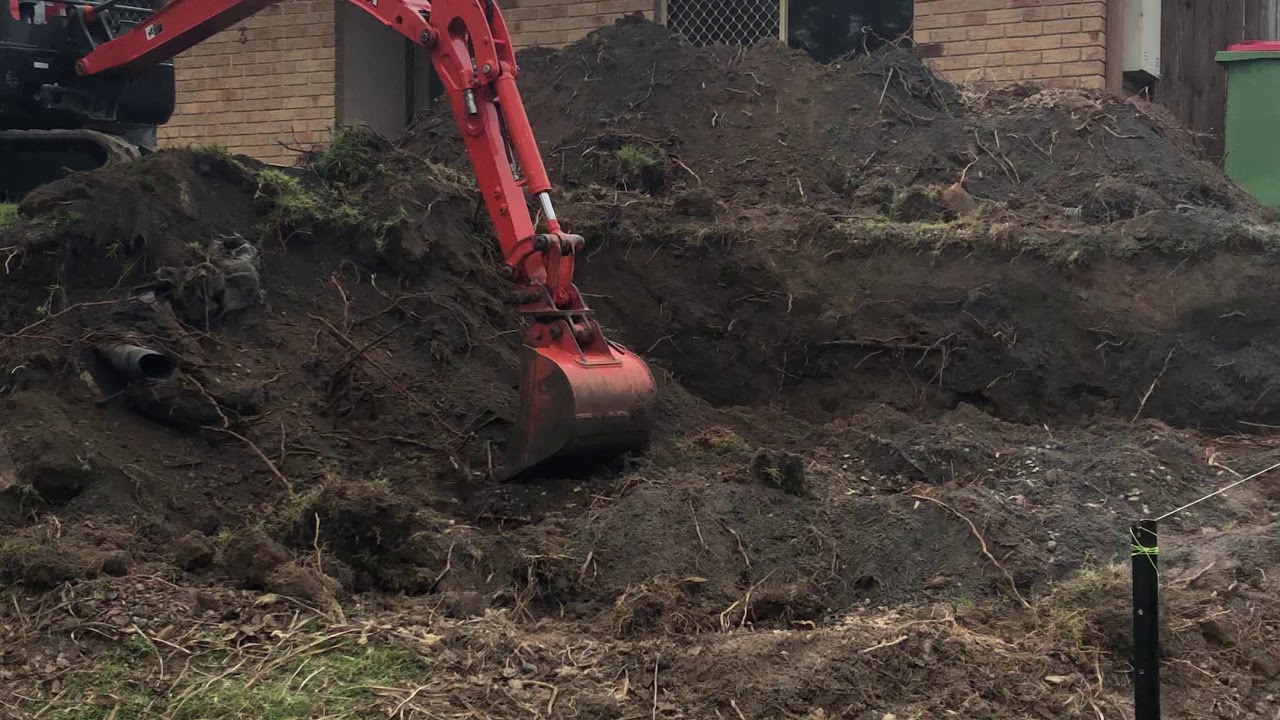 Skinny Diggers Mini Excavation Hire Sunshine Coast YouTube