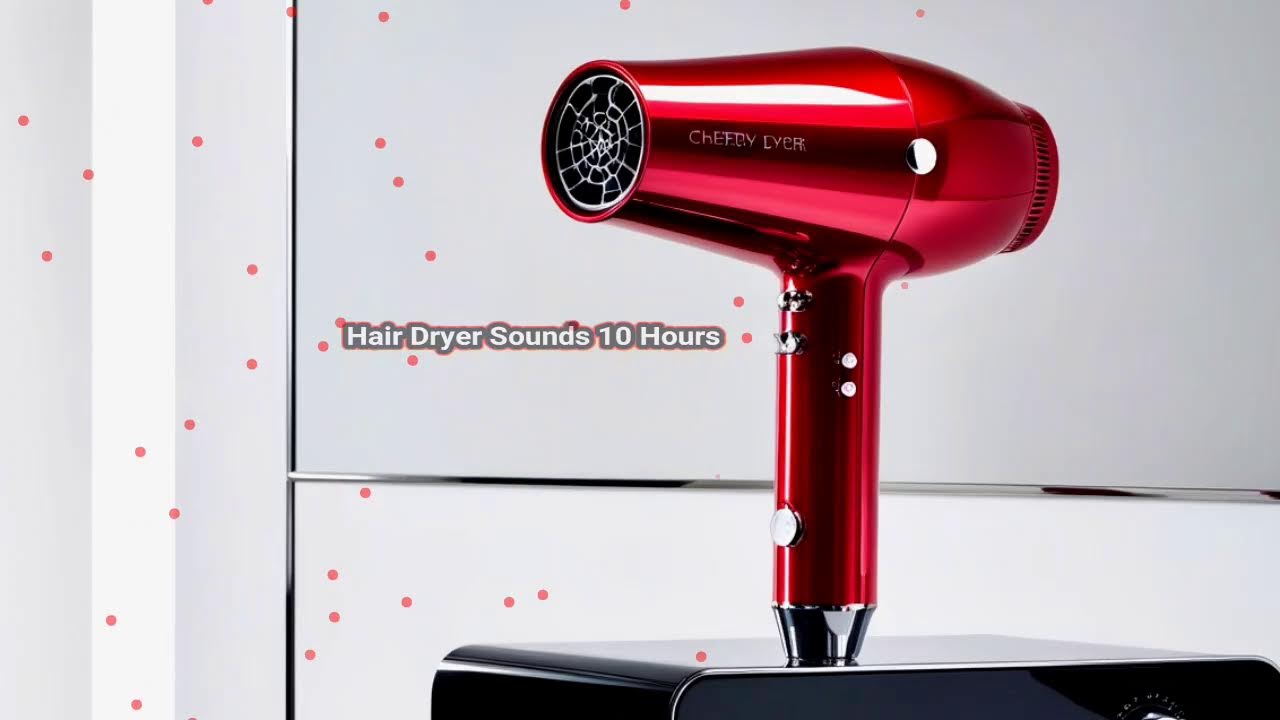 White Noise for Babies – Blow Dryer ASMR - Baby Sleep White Noise 6 Hours