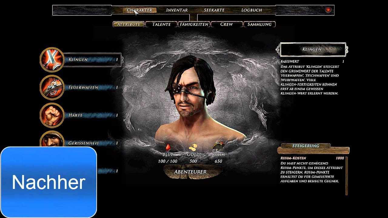 Risen 2 Dirty UI Mod [Darker User Interface] - YouTube