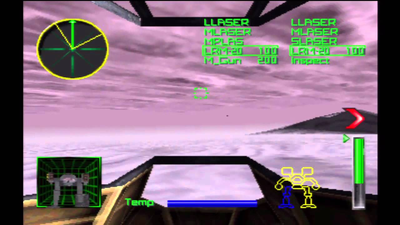 MechWarrior (PS1): Clan Wolf: Wolf's Dragoons Mission 3