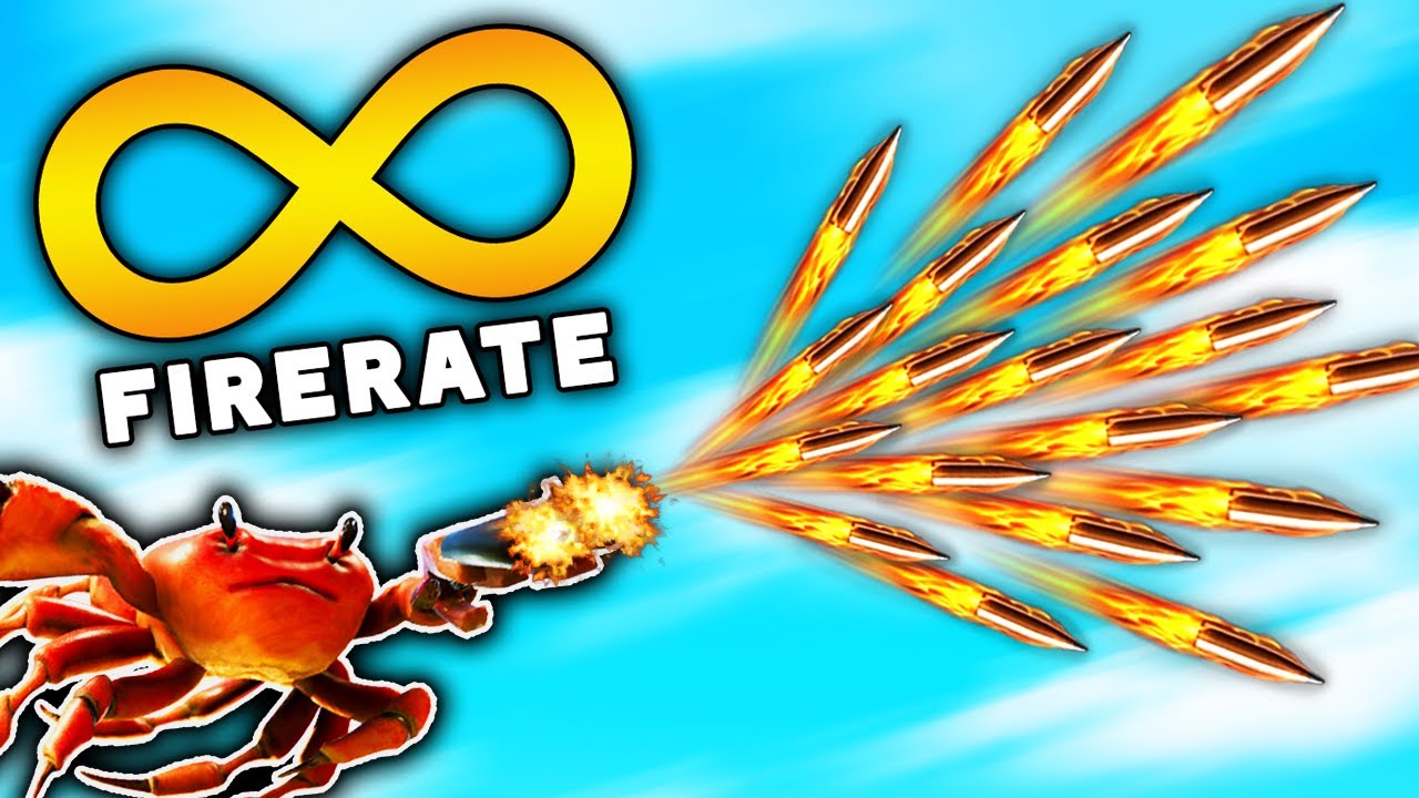 How I reached INFINITE FIRERATE in Crab Champions YouTube