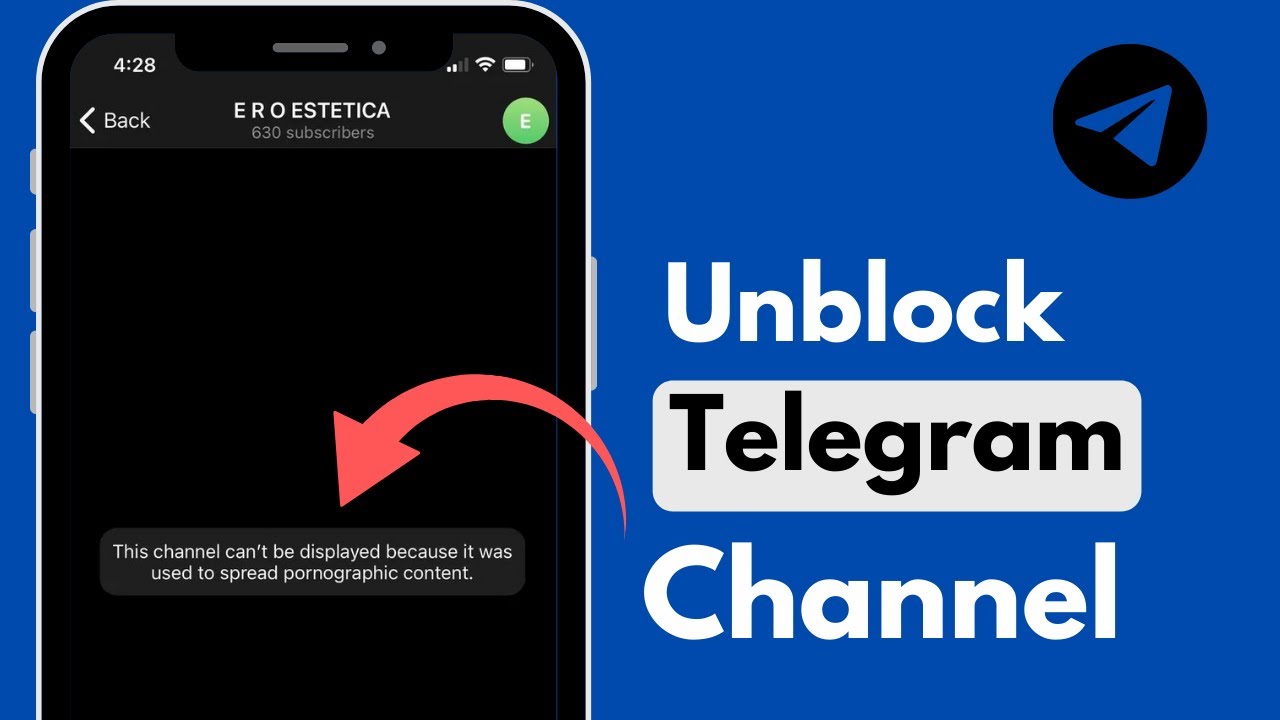 Solved✅: Telegram this channel cannot be displayed because it was used to spread / iPhone_Android