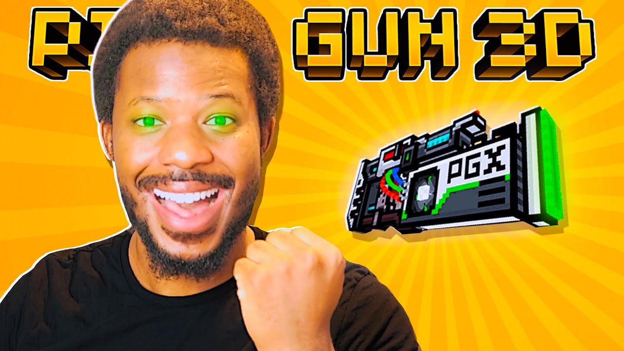 GUN FORCE PGX IS INSANE! l Pixel gun 3D YouTube