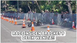 RACE INCIDENT! Lady Racer Nadira CR45H Parrr4h