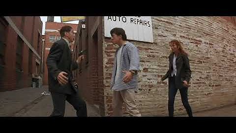 Jackie Chan Fools A Bad Guy In "Mr. Nice Guy" (1997)