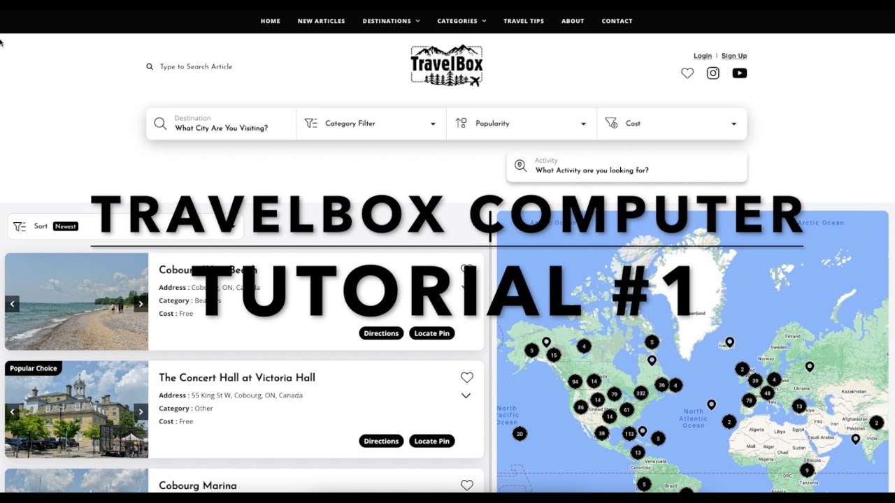 Travel Box Comp Tutorial #1: Free Account