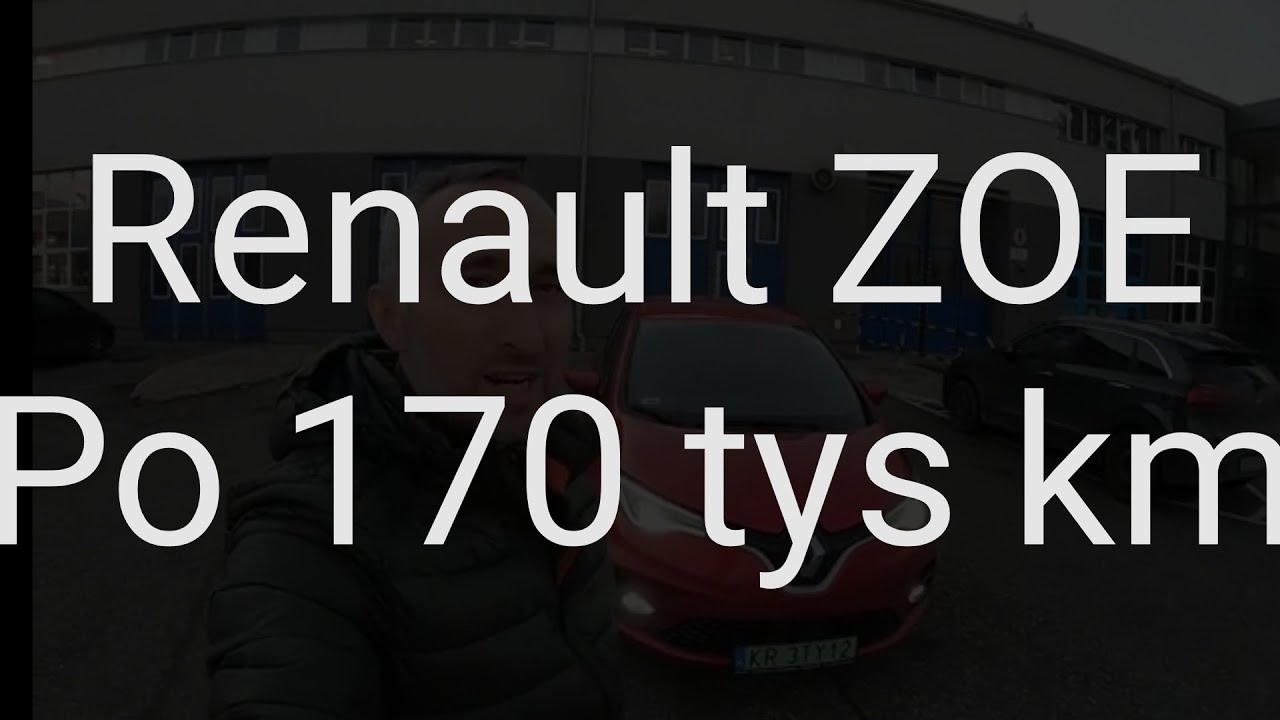 Renault Zoe 170 tys w 3 lata